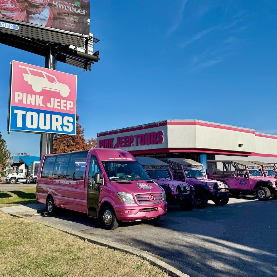 Pink Jeep • Pigeon Forge, TN